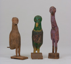 bird carvings